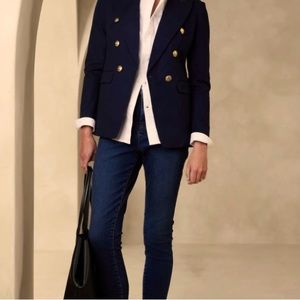 NWOT Zara Textured Weave Blazer in Black Size M